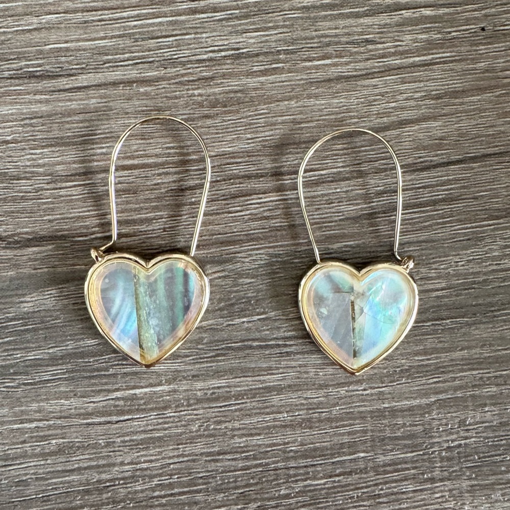Heart earrings